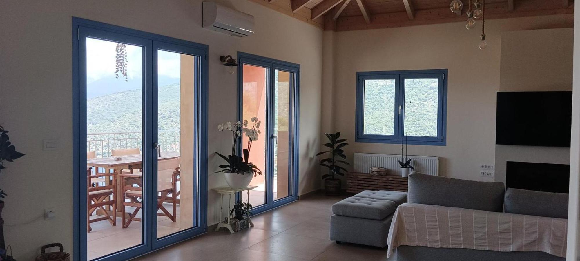 Augustela Villa Seaview Vacation Villa Agia Efimia Exteriér fotografie