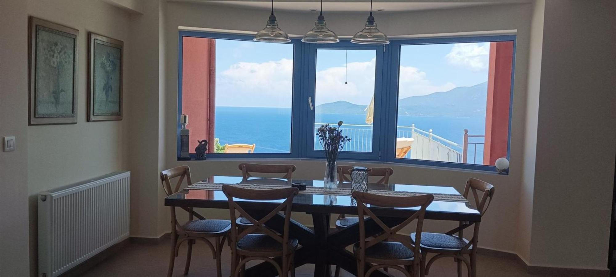 Augustela Villa Seaview Vacation Villa Agia Efimia Exteriér fotografie