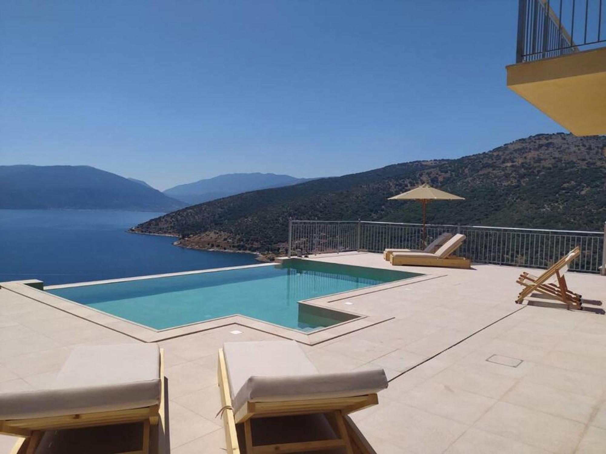 Augustela Villa Seaview Vacation Villa Agia Efimia Exteriér fotografie