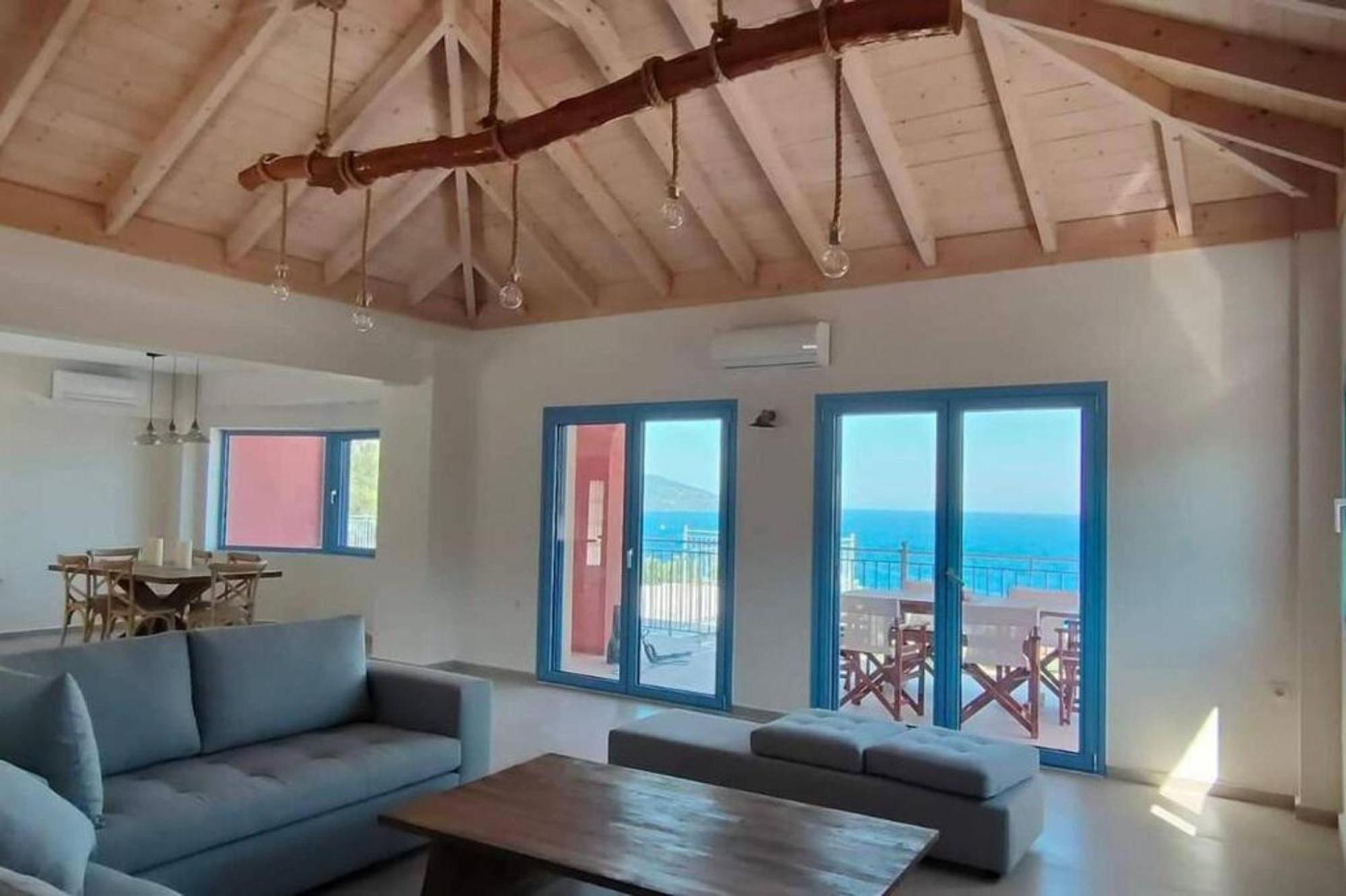 Augustela Villa Seaview Vacation Villa Agia Efimia Exteriér fotografie