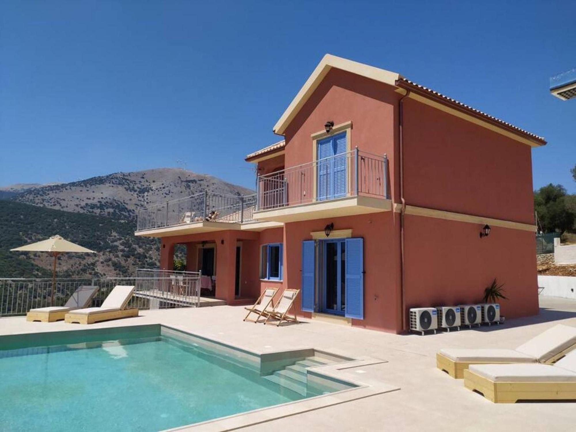 Augustela Villa Seaview Vacation Villa Agia Efimia Exteriér fotografie
